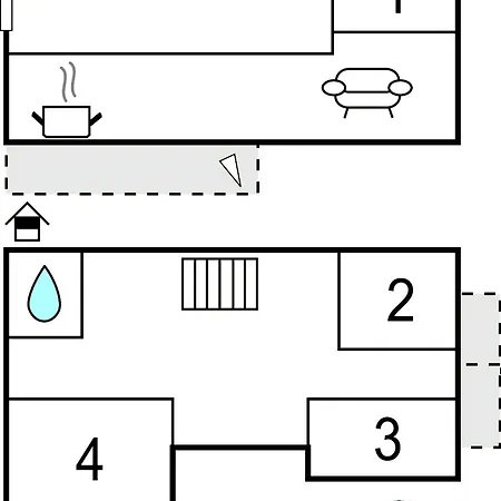 Four-bedroom In 別荘 *